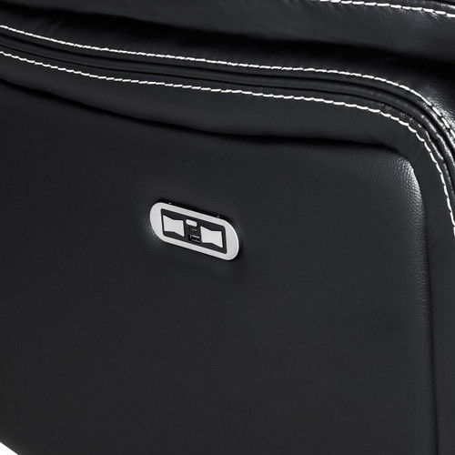 Orlando Leather Look Electric Reclining Armchair