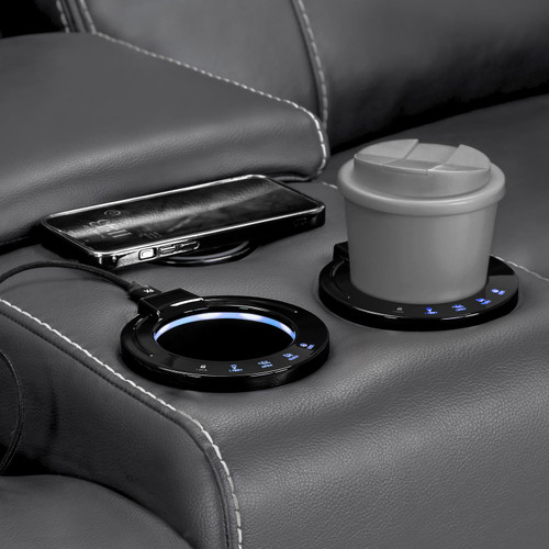 Orlando Leather Look Electric Reclining 3 Piece Sofa Suite 3 + 2 + 1