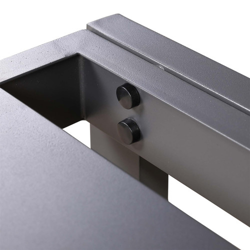 Outdoor Aluminium Corner Sofa Set with Rising Dining Table