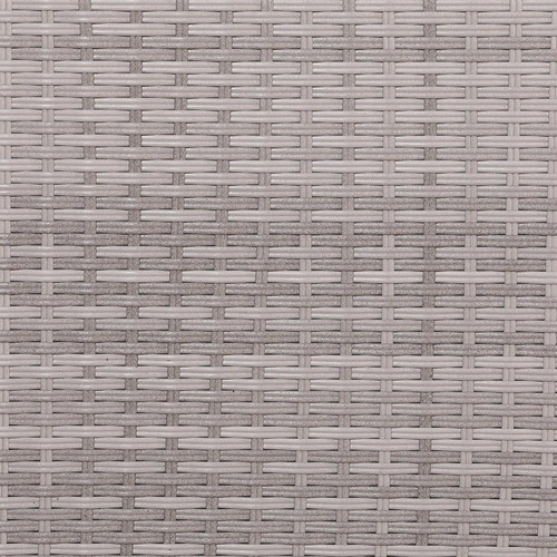 Outdoor Rattan Corner Sofa Set with Rising Table & Cushions