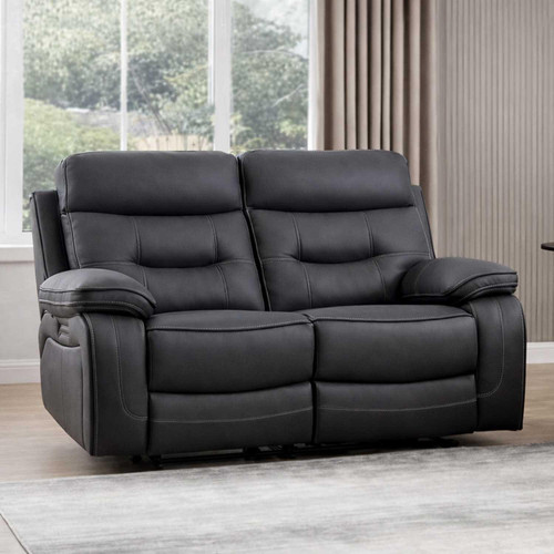 Renzo Grey Electric Recliner Sofa Set 3 Seater & 2 Seater USB