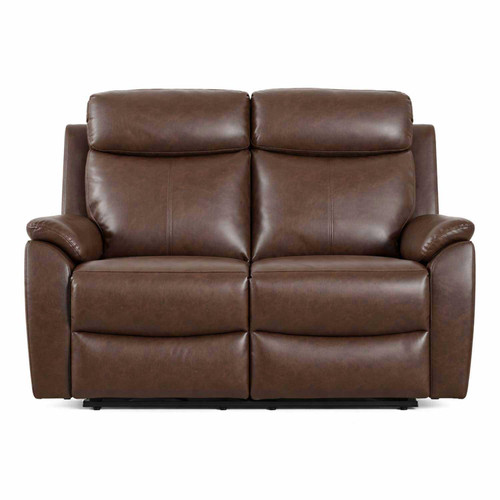 Ferndale Sofa Suite 3 + 2 Recliner Brown Leatheraire