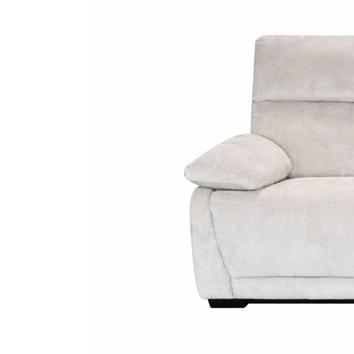 Piccadilly Electric Recliner Sofa 2 Seater Beige or Grey Fabric