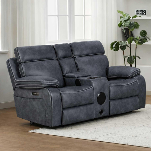 Tokyo 3 Piece Grey Electric Power Recliners 3 + 2 + 1