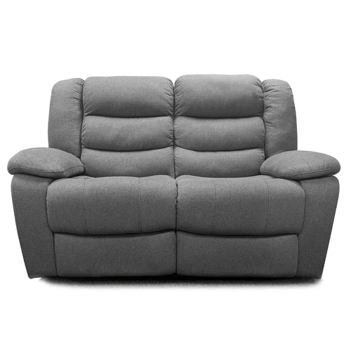 Manhattan Grey Fabric Reclining 2 Seater sofa