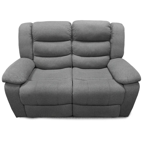 Manhattan Grey Fabric Reclining 2 Seater sofa