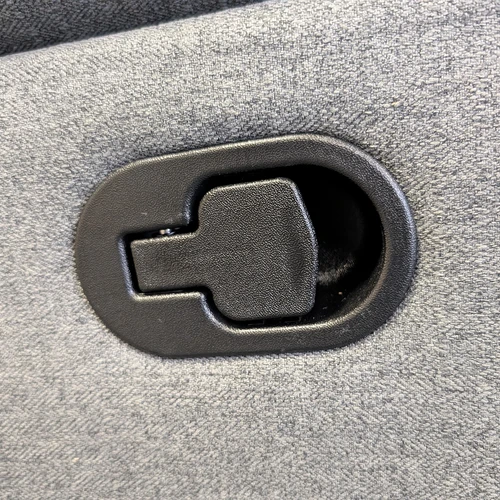 Manhattan Grey Fabric Reclining 3 Seater sofa