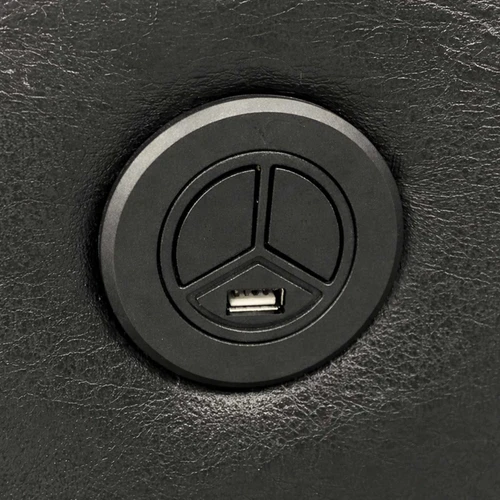 Nova Black L Shaped Electric Reclining Corner Sofa