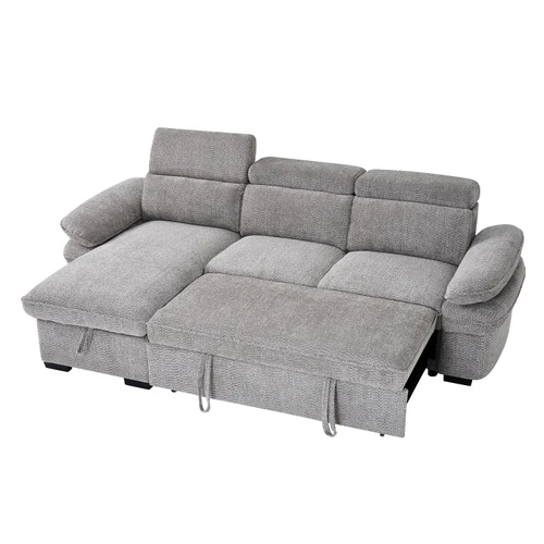 Blake Universal Corner 4 Seater Fabric Sofa Bed