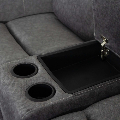Anna Electric Reclining Grey Sofa Suite