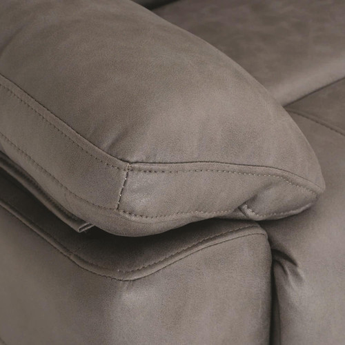 Jax Grey Fabric Electric Reclining Armchair