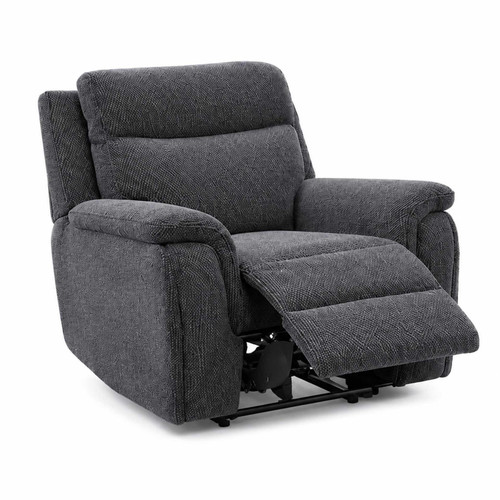Maeve Electric Reclining Armchair Midnight Black