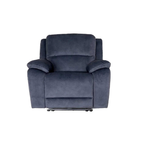 Bella Ink Grey Electric Reclining 3 Piece Sofa Suite 2 + 1 + 1