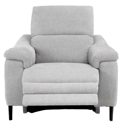 Oscar Fabric Reclining 3 Piece Sofa Suite USB + Adjustable Headrests 3 + 1 + 1