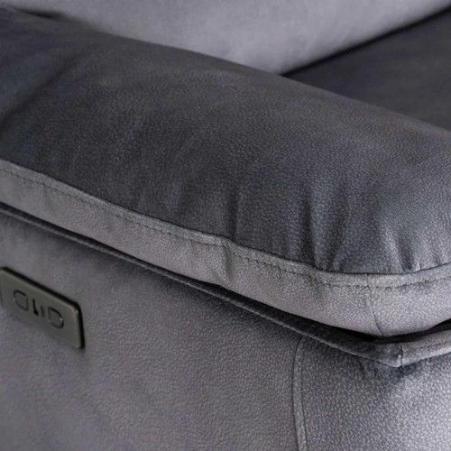 Tilly  Charcoal Electric Reclining Sofa Suite 3 + 2
