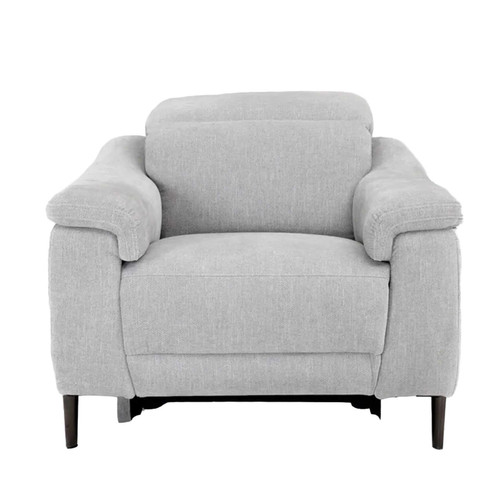 Oscar Fabric Reclining 3 Piece Sofa Suite USB + Adjustable Headrests 2 + 1 + 1