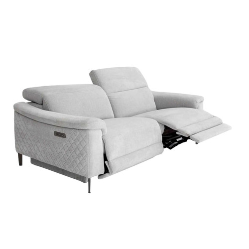 Oscar Fabric Reclining 3 + 2 Sofa Suite USB + Adjustable Headrests