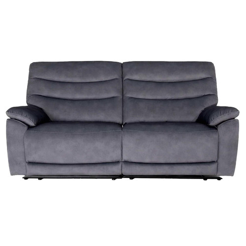 Tilly  Charcoal Electric Reclining 3 Seater Sofa with USB