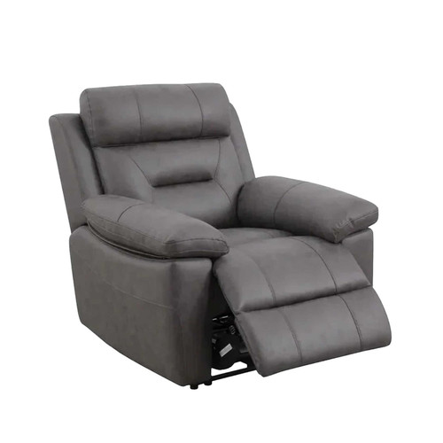 Lucy Ink Grey Electric Reclining 3 Piece Sofa Suite 3 + 1 + 1