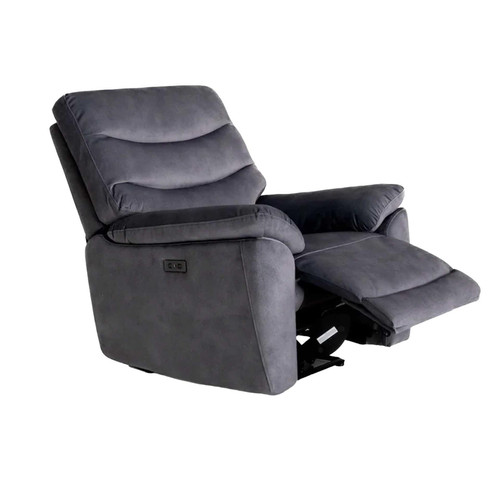 Tilly  Charcoal Electric Reclining 3 Piece Sofa Suite 3 + 1 + 1