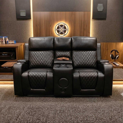 Felix Electric Reclining Black or Grey Sofa Suite