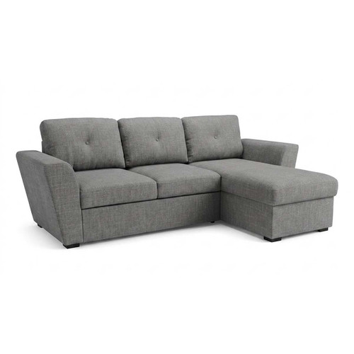 Oregon Universal Corner Sofa Bed Spill Resistant Fabric Beige or Grey