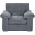 Delta Single Seater Armchair Padded Arms