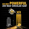 20V MAX XR® 7-1/4 in. Brushless Cordless Circular Saw Kit With XR POWERPACK™