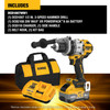 20V MAX XR® Brushless 1/2 in. 3-Speed Hammer Drill Kit With XR POWERPACK™