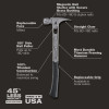 STILETTO® TIBONE™ 15oz Milled Titanium Framing Hammer