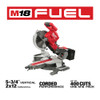 M18 FUEL™ 10" Dual Bevel Sliding Compound Miter Saw