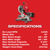 M18 FUEL™ 10" Dual Bevel Sliding Compound Miter Saw