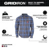 Milwaukee GRIDIRON™ Flannel Shirt Blue 2XL