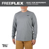 Milwaukee FREEFLEX™ Hybrid Work Tee - Long Sleeve Gray Medium