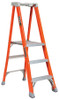 3' FIBERGLASS PLATFORM LADDER