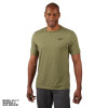 Milwaukee FREEFLEX™ Hybrid Work Tee - Short Sleeve Green 2XL
