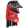 HEX KEY SET - CHROME VANADIUM - SHORT ARM - SAE - 13PC