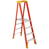 4' FIBERGLASS PLATFORM LADDER