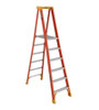 6' FIBERGLASS PLATFORM LADDER