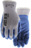 320 BLUE-CHIP TOUGH RUBBER GLOVES (BLUE) MEDIUM