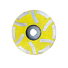 LW 4" RESIN CUP WHEEL (MEDIUM-YELLOW)