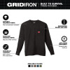 Milwaukee GRIDIRON™ Pocket T-Shirt - Long Sleeve Black Medium