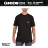 Milwaukee GRIDIRON™ Pocket T-Shirt - Short Sleeve Black Medium