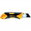 Fiberglass Rubber Grip Auto Lock Utility Knife