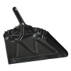 DUST PAN METAL BLACK