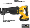20V MAX* XR® BRUSHLESS RECIPROCATING SAW WITH POWER DETECT™ 