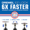 2615E545AD- DREMEL -EZ545 DIAMOND WHEEL - 1.5" 