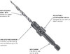 "Clic-Change" #8 Adjustable Countersink 