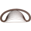 3/8X21" ABRASIVE BELT 80G 10/SE