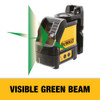 Green Cross Line Laser